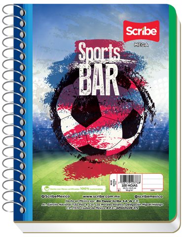 Profesional Scribe Espiral Plus C5 100H 7972