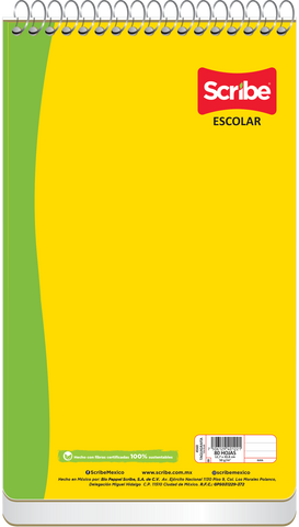 Libreta Taquígrafia Scribe Corto 4570