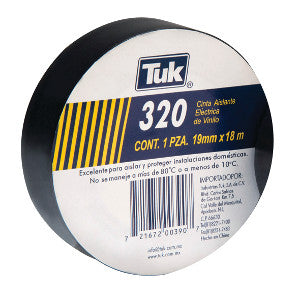 Cinta Aislante Tuk 320c 19mm x 18 m C/10