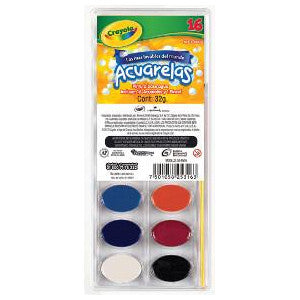 Acuarela Crayola Watercolor C/16
