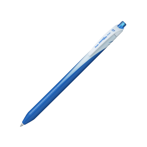 Bolígrafo Pentel Energel 0.7MM Retractil Azul BL437 C/12
