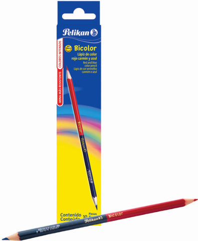 Lápiz Bicolor Pelikan C/10