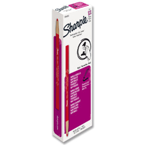 Marcador de Cera Sharpie Rojo C/12