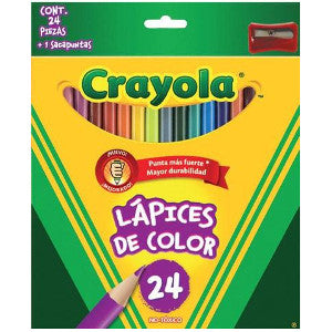 Colores Crayola C/24 Largos