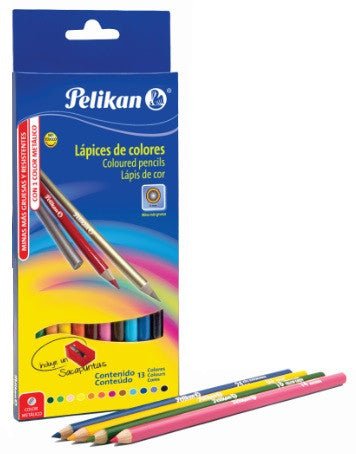 Colores Pelikan C/12 Largos