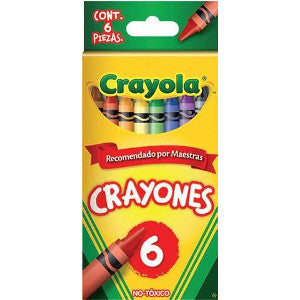 Crayón Crayola C/6 Standar