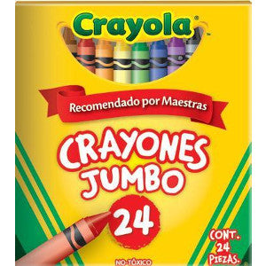 Crayón Crayola C/24 Jumbo