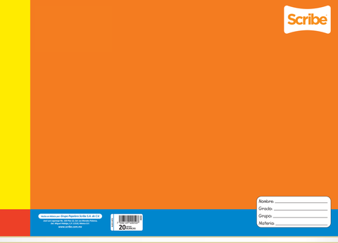 Block Arte Scribe Mediano 20H 4650
