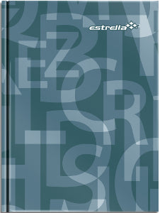 Libreta Estrella Francés Pasta Dura 96H C/Indice Raya