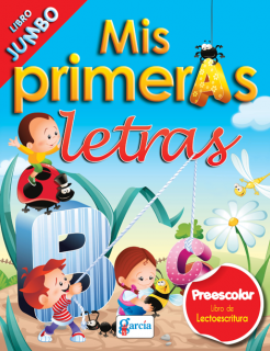 Libro García Colorear Jumbo Mis Primeras Letras