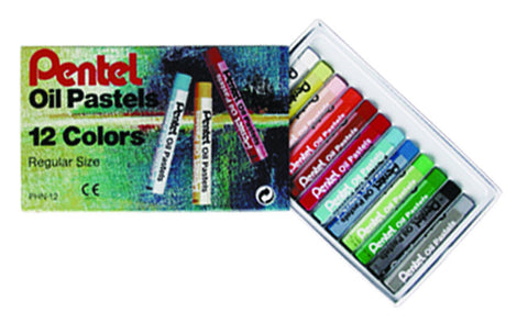 Gis Pastel Oil Pentel C/12