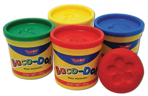 Plastilina Baco-Doh 120 G C/4