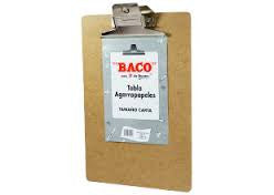 Tabla Baco Madera Carta