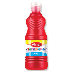 Pintura Tempera Vinci 473ml Rojo