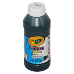 Pintura Tempera 237ml Crayola Negra