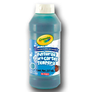 Pintura Tempera 237ml Crayola Azul Turquesa