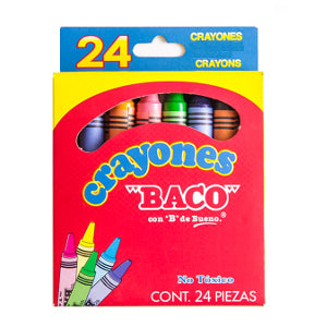 Crayón Baco C/24 STD