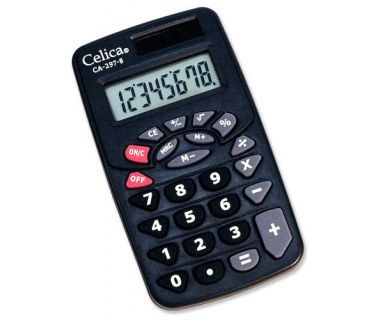 Calculadora Celica Bolsillo CA-297-8 8 Digitos