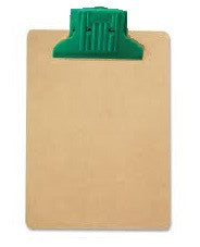 Tabla Baco Madera Carta Broche De Plástico