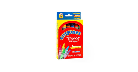 Crayón Baco C/6 Jumbo