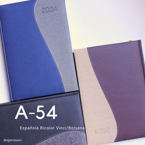 Agenda Avante Española Clásica Bicolor A-54