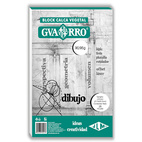 Papel Vegetal Guarro Jlm 95 Oficio C/25