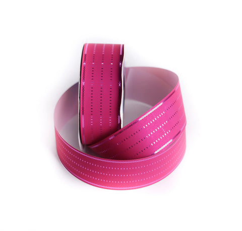 Liston Resplandor #9 Rayas 37 Magenta