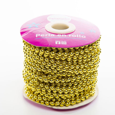 Perla En Rollo 9Mts Oro