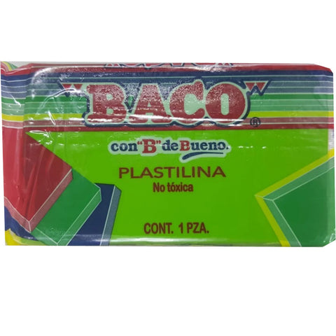 Plastilina Baco Verde Limón