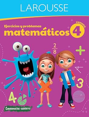 Libro Larousse Ejercicios Matemáticos 4