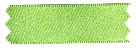 Listón Satinex Doble Cara 1715 #12 41 Verde Limon