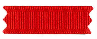 Listón Barrotado/Popotillo 0909 #3 328 Rojo Neon