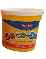 Plastilina Baco-Doh Bote 120G Blanco