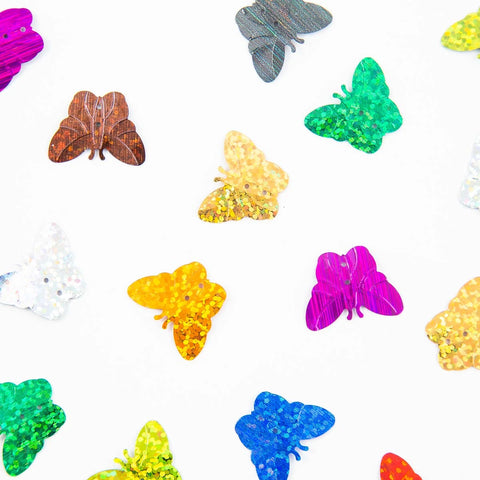 Lentejuela Confeti Holografico Mariposa
