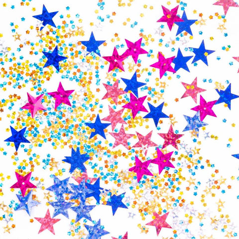 Lentejuela Confeti Holografico Estrella