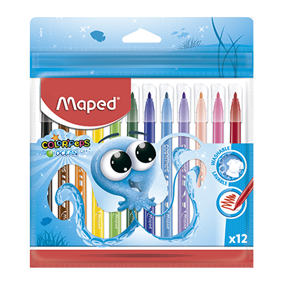 Plumón Maped  Color Peps Ocean C/12 845912
