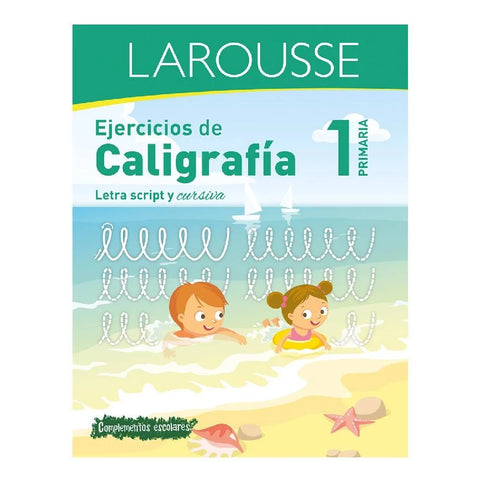 Libro Larousse Ejercicios De Caligrafía 1