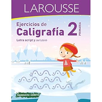 Libro Larousse Ejercicios De Caligrafía 2