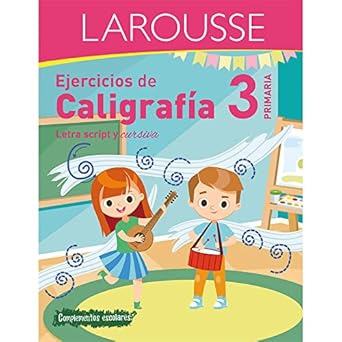 Libro Larousse Ejercicios De Caligrafía 3