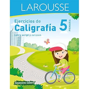 Libro Larousse Ejercicios De Caligrafía 5