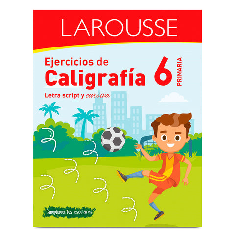Libro Larousse Ejercicios De Caligrafía 6