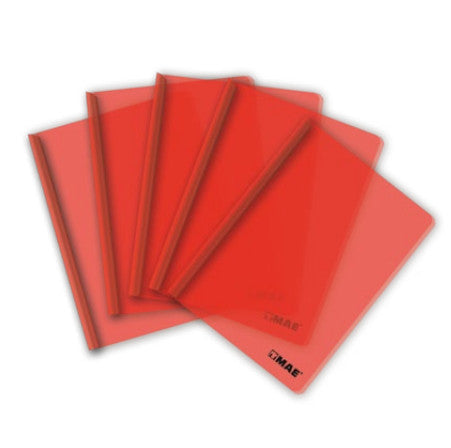 Folder Costilla Mae Carta C/10 FCC-10R Rojo