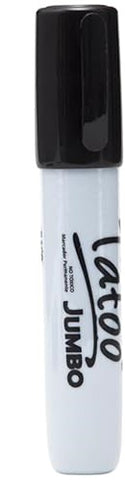 Marcador Permanente Tatoo Jumbo Negro C/4