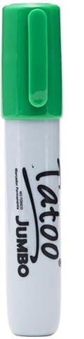 Marcador Permanente Tatoo Jumbo Verde C/4