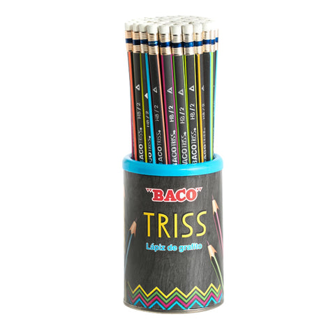 Lápiz Baco Triss HB #2 Bote C/30 Lp075