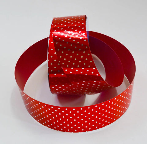 Liston Resplandor #9 Elegance Metalico Rojo