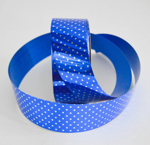 Liston Resplandor #9 Elegance Metalico Azul Rey