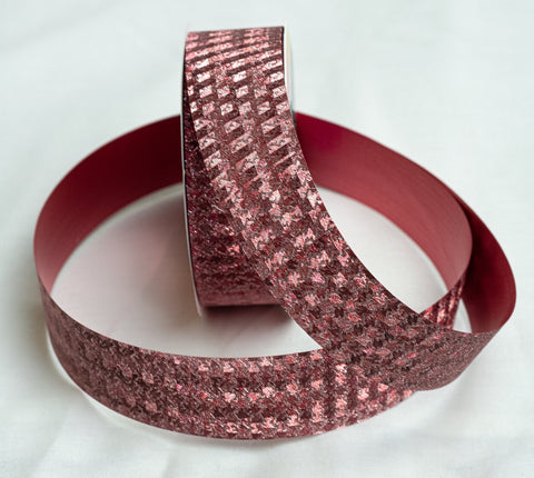 Liston Sedacolor #9 Diamantado Panal Rojo