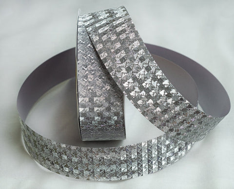 Liston Sedacolor #9 Diamantado Panal Plata