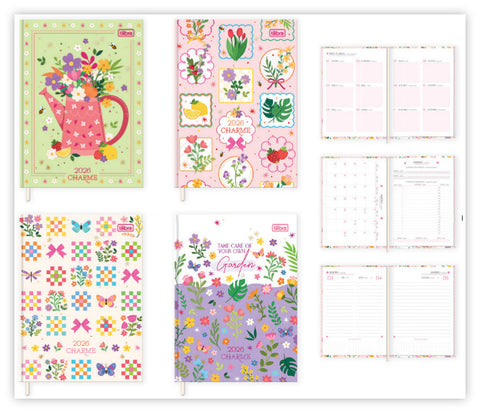 Agenda Tilibra Charme 120383 12.3Cm X 16.6 Cm